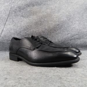 Nordstrom Shoes Men 10 Oxford Derby Dress Formal Leather OrtholiteBlack Classic